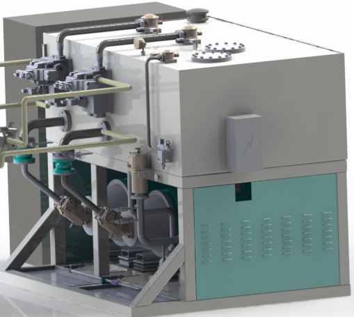 Hydraulic drive for primary shredder Hydraulic drive for primary shredder