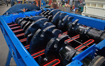 Double shaft blades of Primary shredder Double shaft blades of Primary shredder