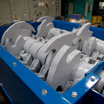 double shaft blades of primary shredder