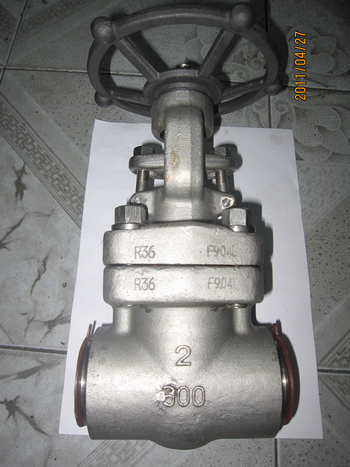 300lbs 2 in forged 904L gate valve