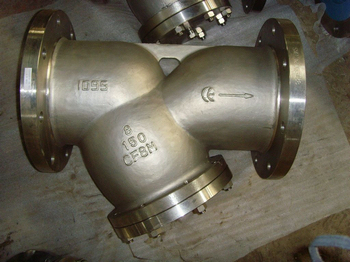 150lbs RF 8 in CF8M Y type strainers