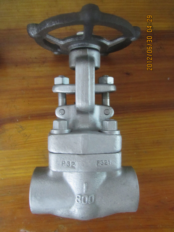 F321 800lbs NPT 1in forged gate valves