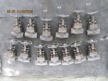 800lbs SW ends F11 Forged steel gate valves