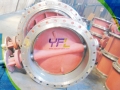 Large Size Triple Offset Metal Seal Butterfly Valve