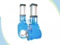 Pneumatic Operated Ceramic Double Wedge Gate Valve