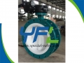 Gear Operated Flanged PTFE Lined Butterfly valve