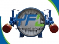 Hydraulic Slow Closing Butterfly Valve With Double Counter Weight