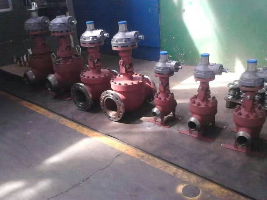Orbit ball valves were finished at factory
