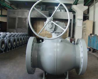 Flange ends fully welded spherical body ball valves