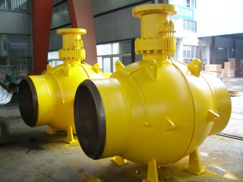 API 6D single welding fully welded ball valves