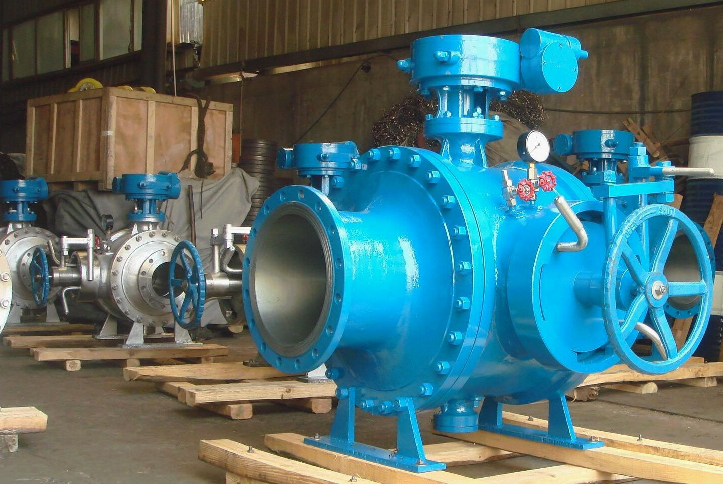 pigging ball valve for despatch