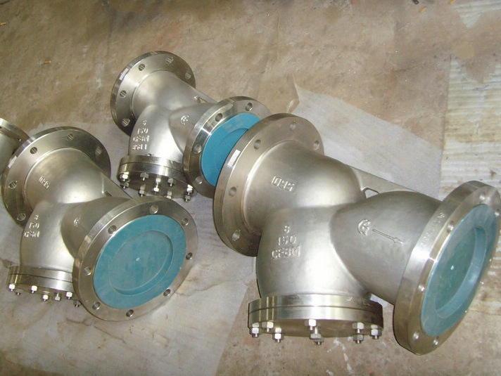 API CF8 Y type strainers with magnet cartridage API CF8 Y type strainers with magnet cartridage