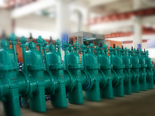 City gas slab gate valves