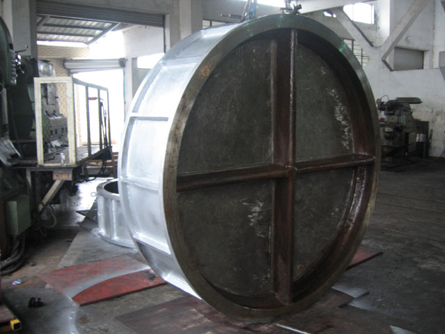 150#RF 48 Large size wafer dual plate check valves 150#RF 48 Large size wafer dual plate check valves