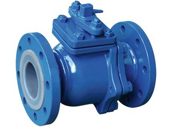 Lined PTFE ball valve