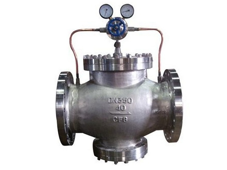 CF8 PN40 DN350 Pilot Operated Pressure reducing valve