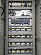 PLC control system for primary shredder