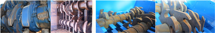 double shaft cutters for bulky waste shredding double shaft cutters for bulky waste shredding