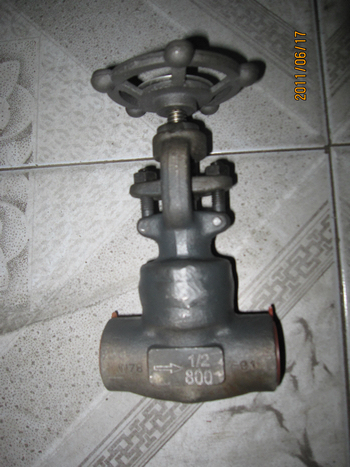 F91 Welded bonnet 800 lbs SW 1/2 ''GATE VALVE