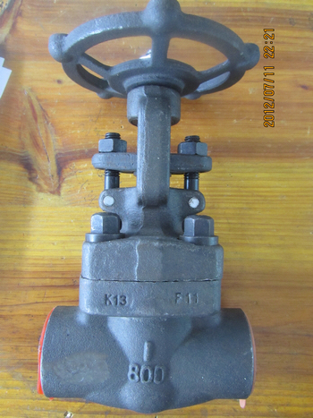 800lbs SW 1in F111 Forged steel gate valves