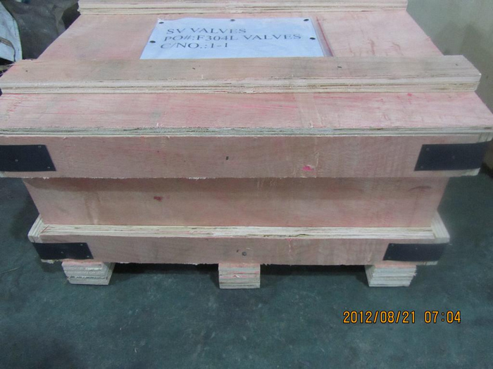 F304L Forged gate valves shipping mark