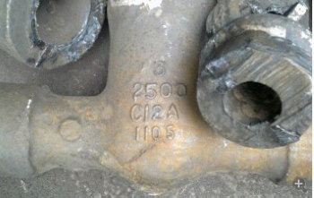 2500lbs BW ends 3in gate valve body casting