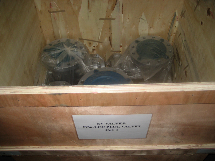 LCC jacketed plug valve packing