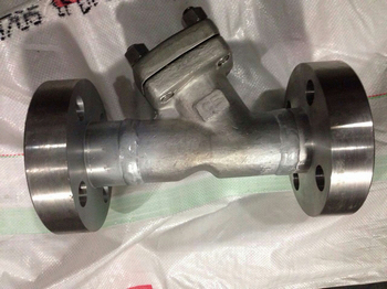 2500lbs welded flanged F316 Y type strainer with X-ray test report 
