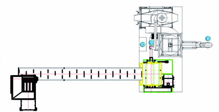 Wire,cable pulverizing separating system 