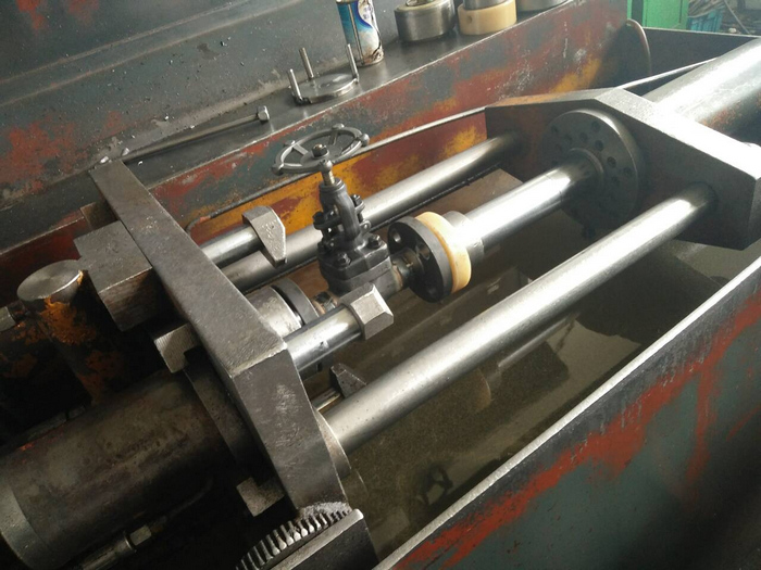 pressure test for forged globe valve