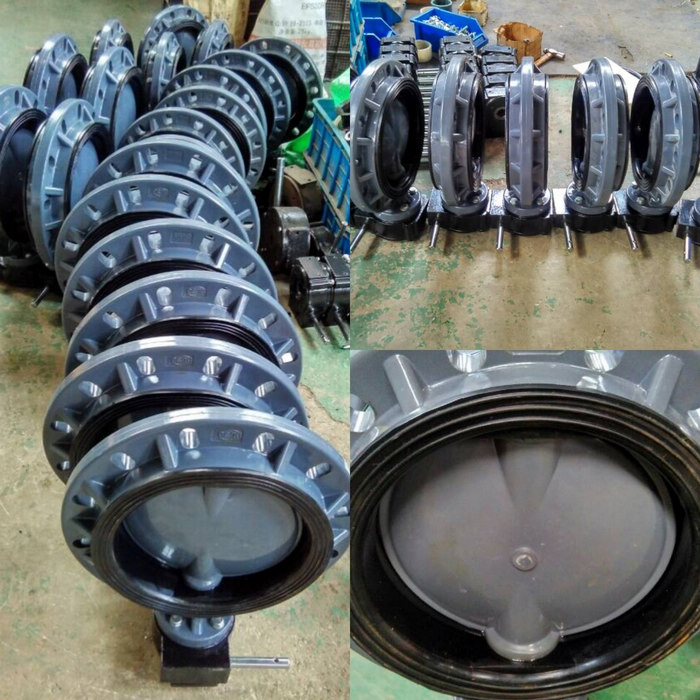 UPVC BUTTERFLY VALVES