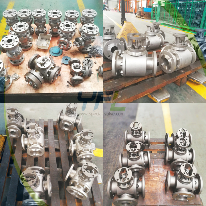 three way ball valves