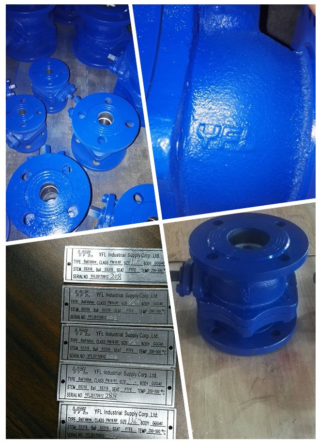 YFL GGG 40 DI BALL VALVES