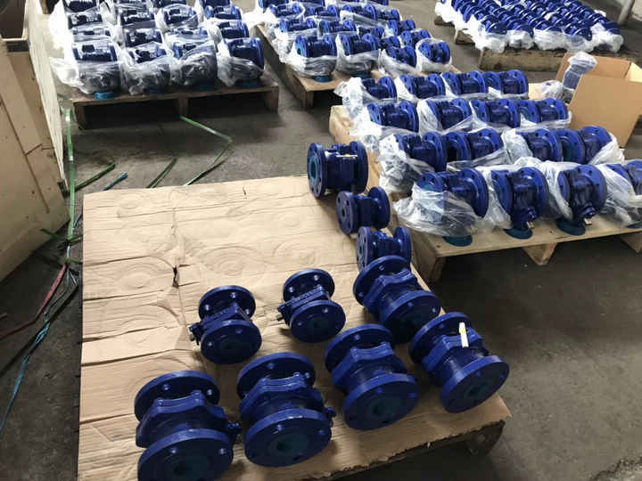 DIN GGG40 BALL VALVES