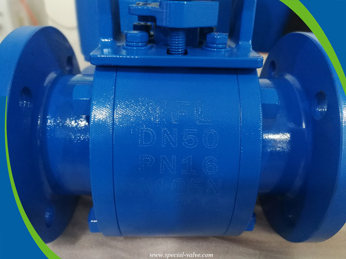 corrosion resistant ceramic V--port ball valve for mining slurry