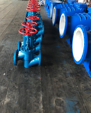 rubber lined globe valve