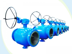 City gas fully welded ball valves