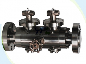 Forged steel Double block and bleed ball valve