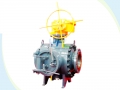 API 6D Gear Operated Pipeline Pigging Ball Valve