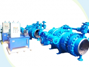 Hydro turbine inlet ball valves