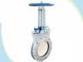 Pneumatic Operated Anti-abrasive Ceramic Knife Gate Valve