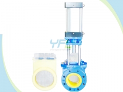 Polyurethane Lined Knife Gate Valve