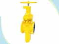 Buried City Gas Slab Gate Valves With Gas Exhaust