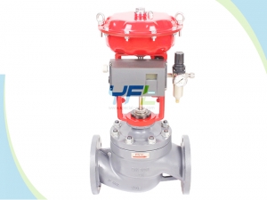 Pressure balanced low noise globe control valves