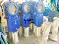 Handwheel Operated With Cover Knife Gate Valve