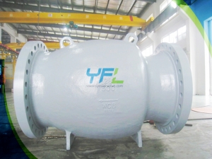 API 6D Axial flow check valve