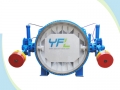 Hydraulic Slow Closing Check Butterfly Valve With Counterweight
