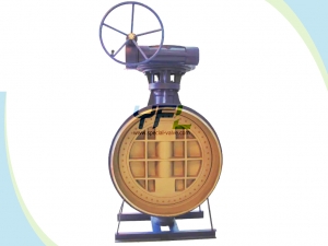 High temperature high pressure butterfly valve