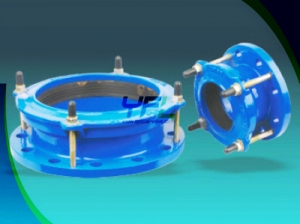 Ductile cast iron flange adaptor