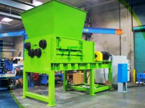 Four shaft shredder